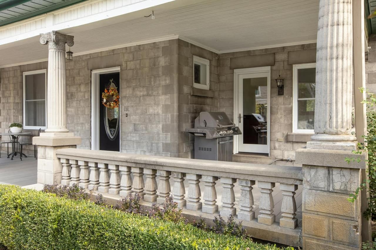 Stone-front home in Westbrook